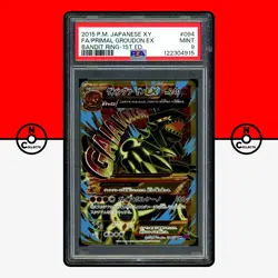 Pokemon PSA 9 SET Primal Groudon Kyogre EX 093/081 094/081 Bandit Ring XY7 - Image 3