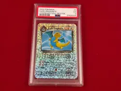 2002 POKEMON DARK DRAGONITE #5 LEGENDARY COLLECTION REVERSE HOLO FOIL PSA 5 - Image 1