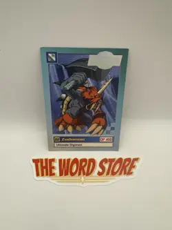 Zudomon #82 Digimon Trading Card Game Vintage Rare Bandai 2000 - Image 1