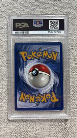 1999 POKEMON FOSSIL 1ST EDITION #19/62 DRAGONITE PSA 7 - Image 2