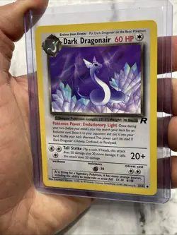 Pokemon TCG Dark Dragonair Team Rocket 33/82 Regular Vintage Uncommon Vtg NM - Image 2