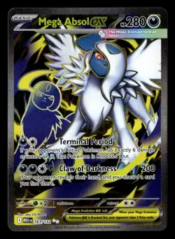 Mega Absol ex 161/132 Holo Ultra Rare Mega Evolution Pokemon Card - Image 2