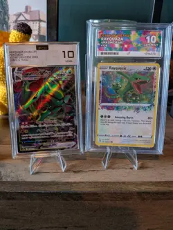 Rayquaza 138/185 Vivid Voltage Amazing Rare ACE 10 Pokemon TCG Card +Vmax JP ray - Image 1