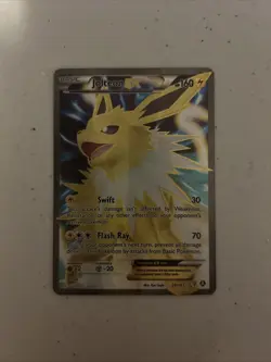 Pokemon Card TCG Jolteon EX 28a/83 Generations Ultra Rare Holo Full Art NM - Image 1