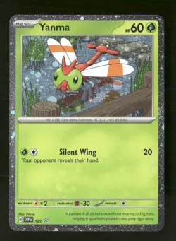 Yanma 185 Holo Scarlet & Violet Promo NM/M Pokemon - Image 1