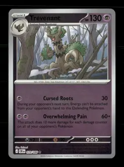 Trevenant 039/086 ME04: Chaos Rising Reverse Holo NM/M Pokemon - Image 1