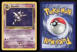 Haunter 21/62 Fossil Unlimited LP Pokemon - Image 3