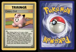 Clefairy Doll 70/102 Base Set Unlimited LP Pokemon - Image 3