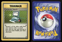 Computer Search 71/102 Base Set Unlimited LP Pokemon - Image 3