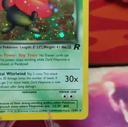 The Pokemon Company Dark Vileplume Team Rocket 13/82 Holo Rare 60 HP Eng CREASE! - Image 5