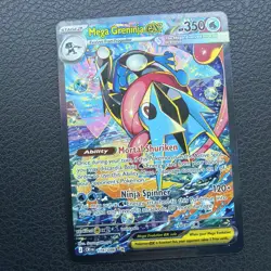 Mega Greninja EX 114/083 M4: Ninja Spinner Holo English Pokemon TCG NM Card 2026 - Image 1