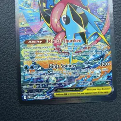 Mega Greninja EX 114/083 M4: Ninja Spinner Holo English Pokemon TCG NM Card 2026 - Image 2