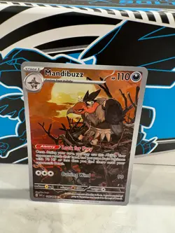Pokemon TCG White Flare English Mandibuzz 145/086 Illustration Rare - Image 1