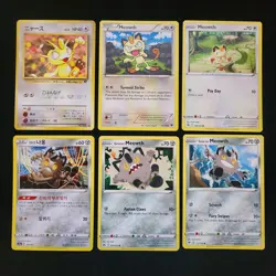 Pokemon Meowth & Persian x22 Card Lot Bundle - Image 1