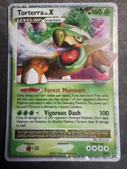 Torterra LV.X DP09 Holo Promo Diamond and Pearl Promos Pokemon Holo HP - Image 1