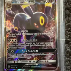 Umbreon GX 80/149 SM Base Set Holo Graded at 10 Mint Pokemon Card - Image 3