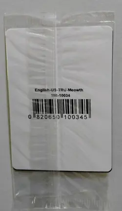 2016 Toys R Us TRU Promo Pokemon Meowth Shiny Card, Mint, Sealed - Image 2