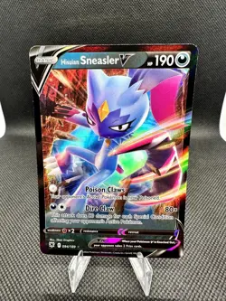 Hisuian Sneasler V 094/189 Holo V Rare Astral Radiance Pokemon Near Mint - Image 1