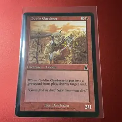 GOBLIN GARDENER - MTG Magic the Gathering Card - Urza's Destiny - Common - Image 1
