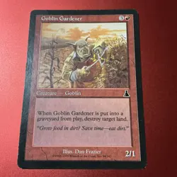 GOBLIN GARDENER - MTG Magic the Gathering Card - Urza's Destiny - Common - Image 2