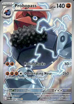 Probopass 096/088 Holo Illustration Rare Perfect Order Pokemon Holo Near Mint - Image 1