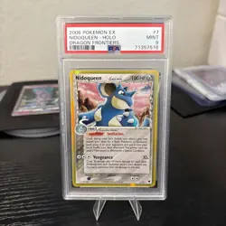 2006 POKEMON EX DRAGON FRONTIERS NIDOQUEEN #7/101 RARE HOLO FOIL PSA 9 P1 - Image 4