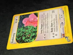 Lickitung 90/147 Aquapolis Common Vintage Pokemon TCG E-Reader Card NM - Image 3
