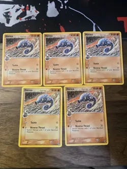 Horsea - 2006 Pokemon EX Dragon Frontiers - #31/101 - Lot - x5 - Image 1