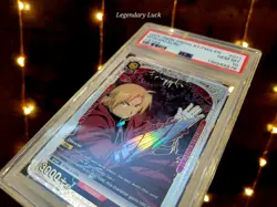 Union Arena Fullmetal Alchemist Edward Elric 1 Star R* Parallel PSA 10 - Image 3