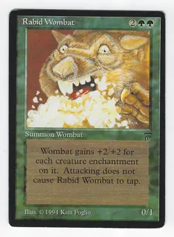 Rabid Wombat MTG: Legends Uncommon - Image 1