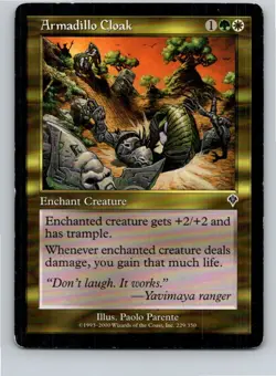 Magic the Gathering Armadillo Cloak Invasion MTG Free Shipping! - Image 1