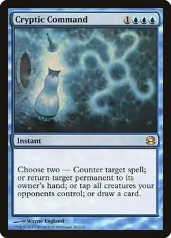 Magic the Gathering Cryptic Command Foil Card Modern Masters 2013 MtG - Image 1