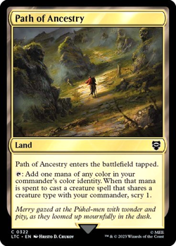 MTG - Path of Ancestry - Lord of the Rings Commander - Magic the Gathering - Image 1
