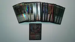 MTG Magic the Gathering Foil Commander Legends Lot 50 Rares Etched List - Image 1