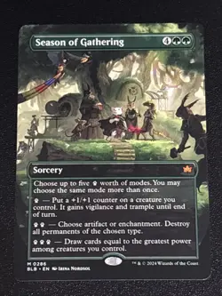 MTG Bloomburrow Season of Gathering Borderless 0286 Mythic - Image 1