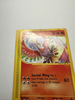 Pokemon Card Ho-oh Wizards of the Coast Series #52 Black Star Promo - Image 2