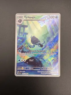Pokemon TCG Tirtouga 106/086 Illustration Rare Black Bolt IR Near Mint - Image 4