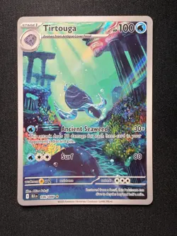 Pokemon TCG Tirtouga 106/086 Illustration Rare – S&V Black Bolt Set – English NM - Image 2