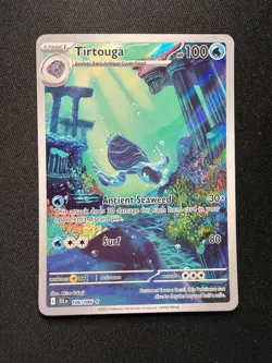 Pokemon TCG Tirtouga 106/086 Illustration Rare – S&V Black Bolt Set – English NM - Image 2