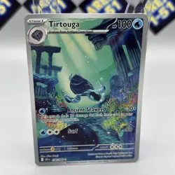 Pokemon TCG Tirtouga Black Bolt Illustration Rare 106/086 - Image 1