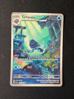 Pokemon TCG Tirtouga 106/086 Illustration Rare – S&V Black Bolt Set – English NM - Image 1
