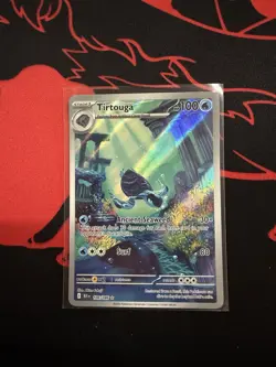 Pokemon TCG Tirtouga Black Bolt Illustration Rare Card 106/086 - Image 1