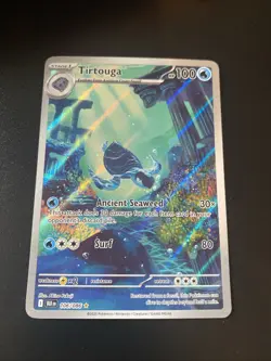 Pokemon TCG Tirtouga 106/086 Black Bolt Illustration Rare - Image 1