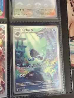Tirtouga 106/086 - Illustration Rare - Black Bolt - Pokemon Card TCG - Image 1