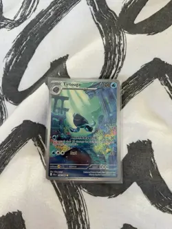 Pokemon TCG Tirtouga Black Bolt Illustration Rare Card 106/086 NM Condition - Image 1