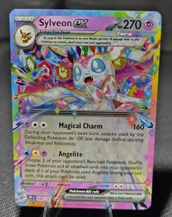 Sylveon ex 86/191 SSP: Surging Sparks Pokemon NM EN - Image 1