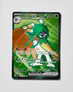Decidueye ex 100/088 Holo Ultra Rare Perfect Order Pokemon Near Mint - Image 1