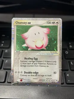 The Pokemon Company Chansey ex 96/109 Ruby & Sapphire Ultra Rare EX Holo ENG 120 - Image 1