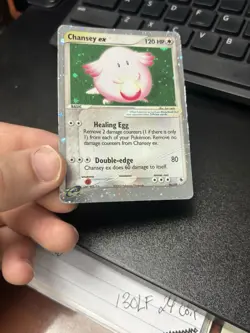 The Pokemon Company Chansey ex 96/109 Ruby & Sapphire Ultra Rare EX Holo ENG 120 - Image 2