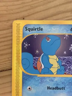 Pokemon TCG - Squirtle #132/165, Expedition Base Set, Regular 2000, NM Condition - Image 2